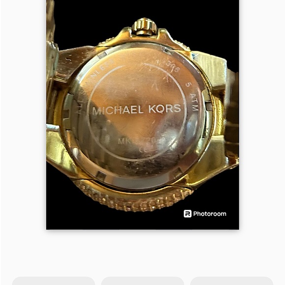 Michael Kors Camille Gold Diamond Dial Watch MK5720 - Picture 3 of 3